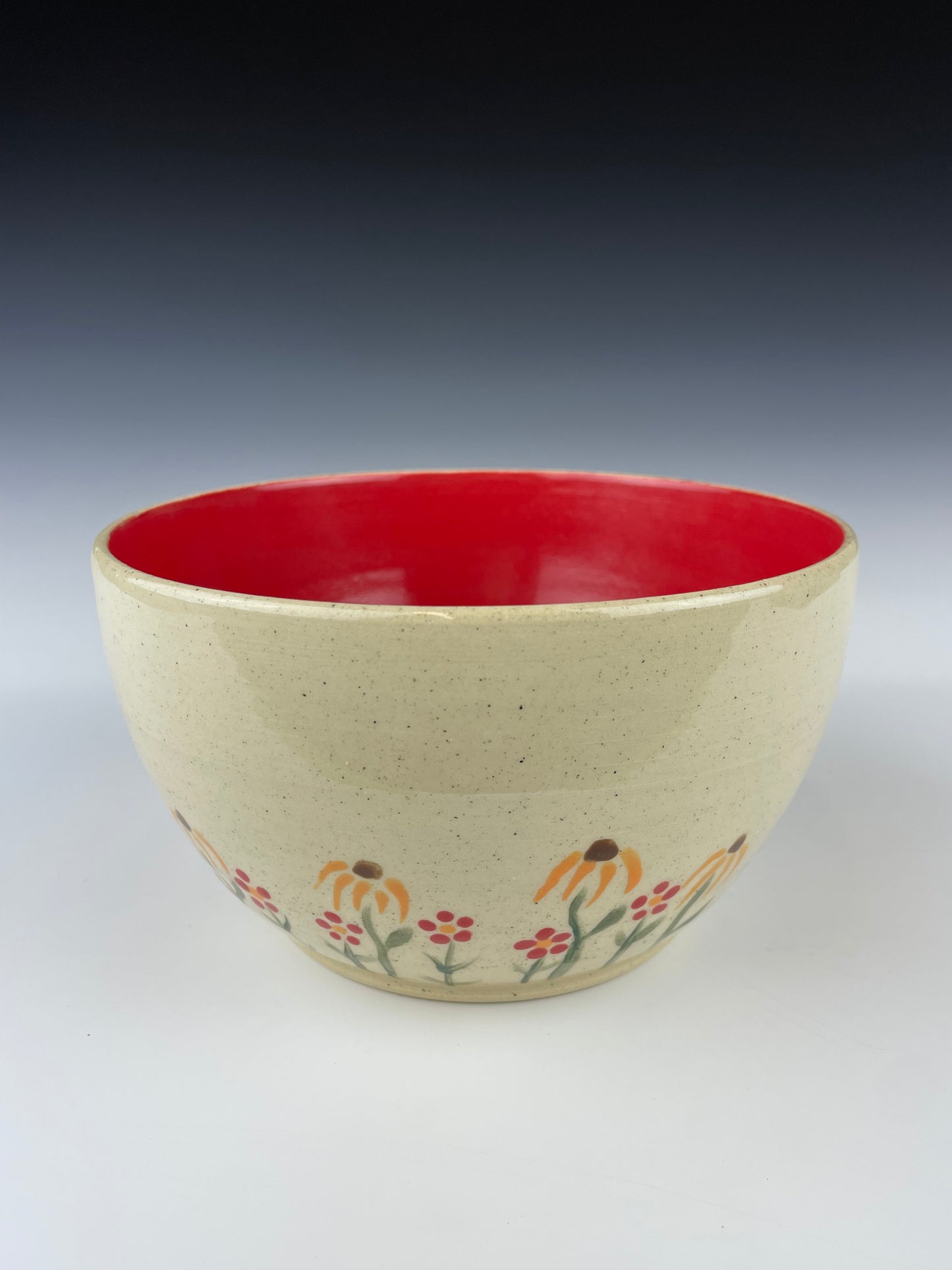 Red Flower Bowl